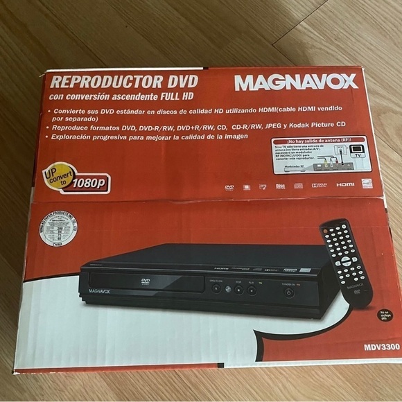New Magnavox DVD Full HD Player MDV3300 - Picture 3 of 7